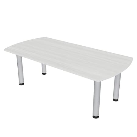Skutchi Designs 33.5 in W, 69.5 in L, 29 in H, Engineered Wood Top, White HAR-AREC-34X70-PT-WC